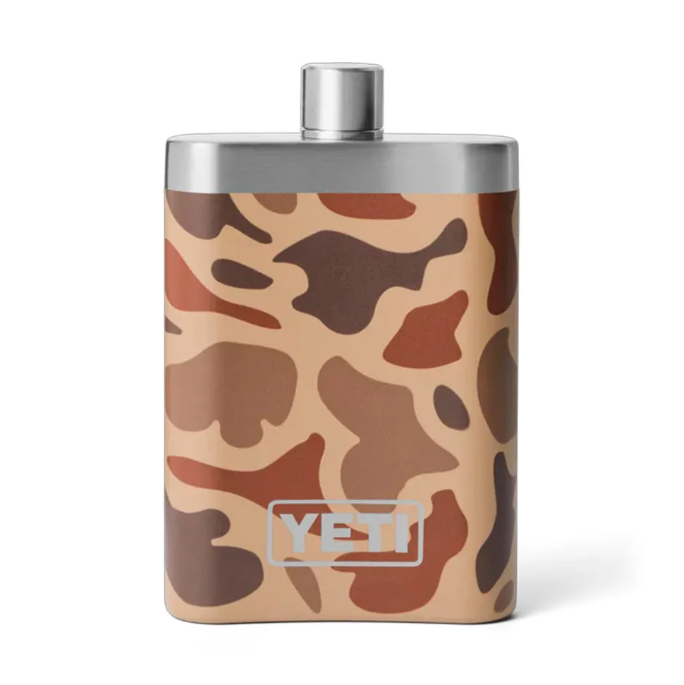 YETI - Rambler Flask Lommelærke // Wetlands Camo