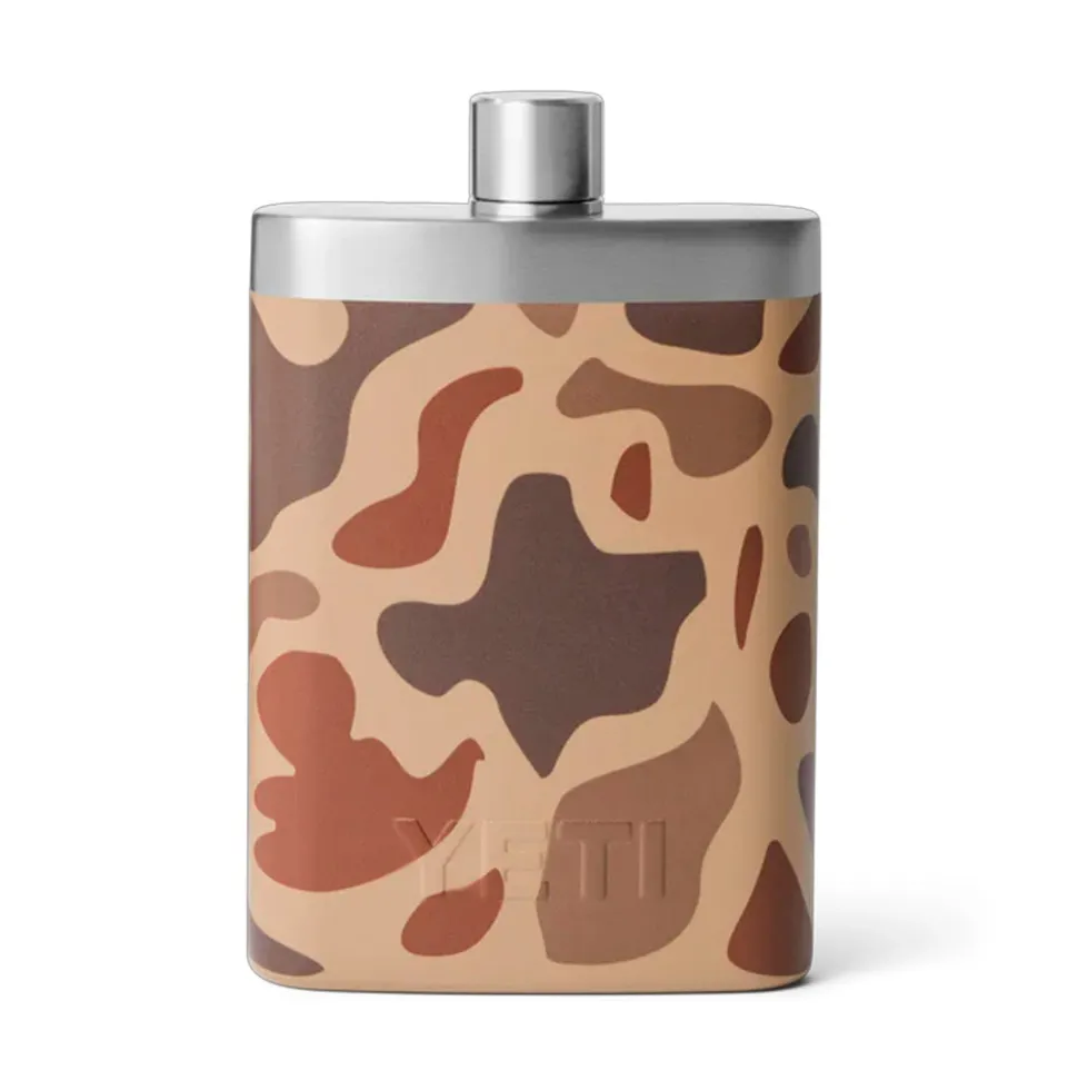 YETI - Rambler Flask Lommelærke // Wetlands Camo