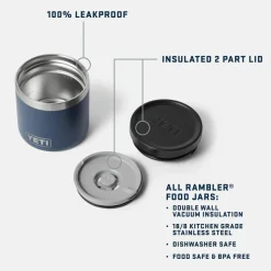 YETI - Rambler Food Jar 237 ml // STAINLESS STEEL