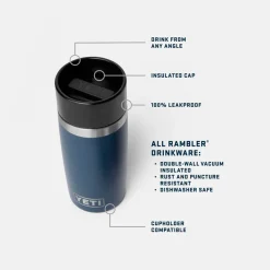YETI - Rambler Travel Bottle 355 ml // Sort