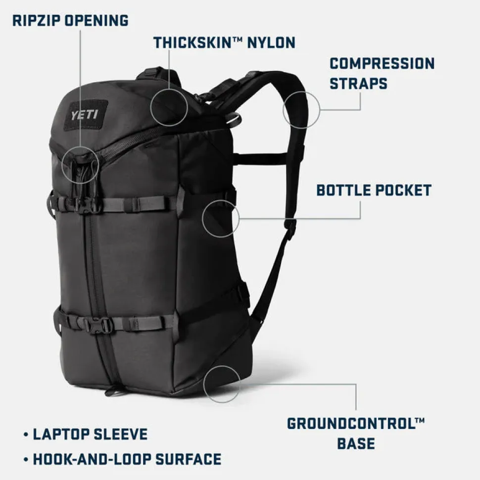 YETI - Ranchero Rygsæk 27L // Sort