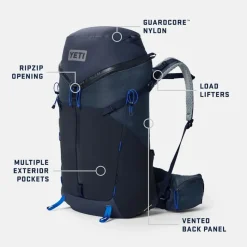 YETI - SKALA Dame Rygsæk 40L M/L // RIDGELINE