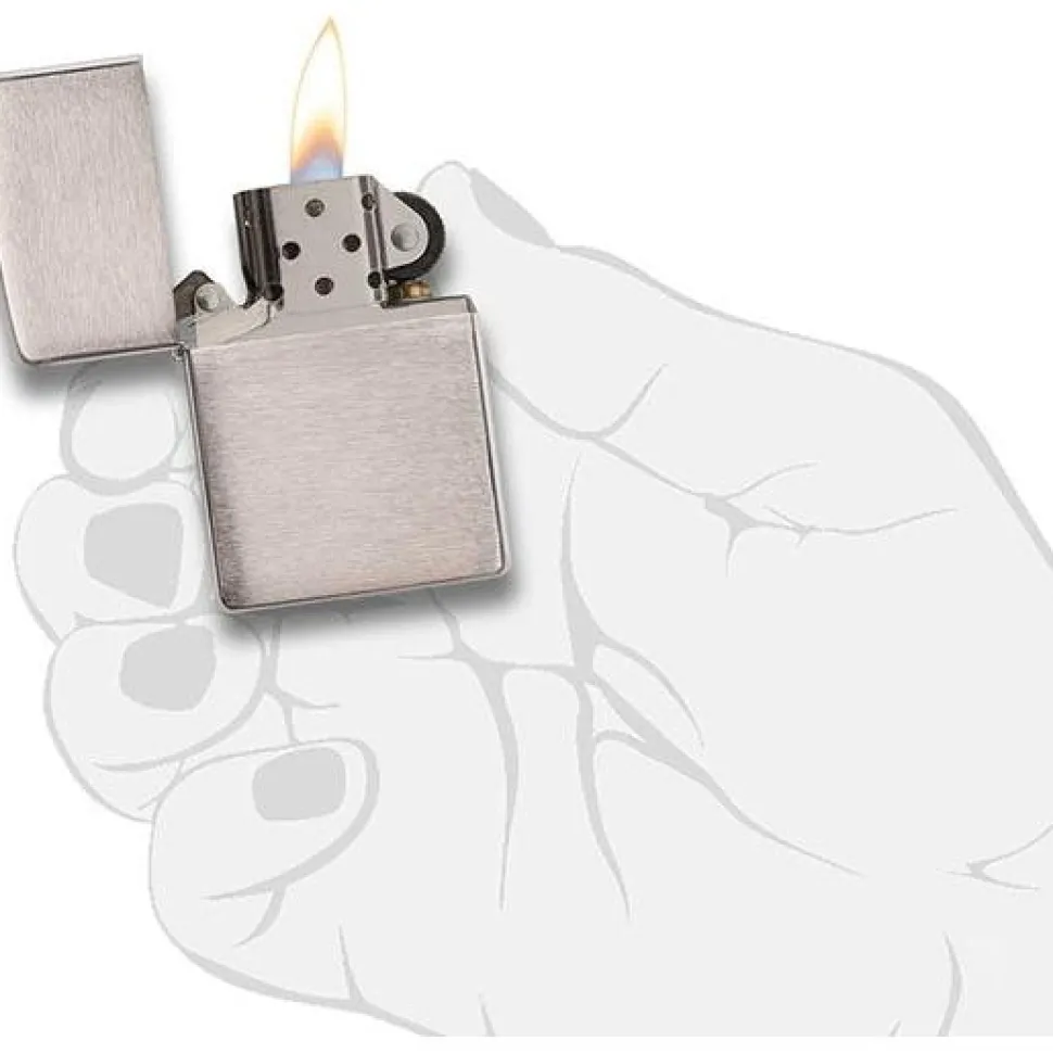 Zippo - Brushed Chrome Lighter