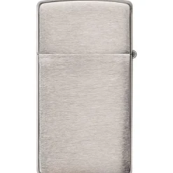 Zippo - Slim Brushed Chrome Lighter