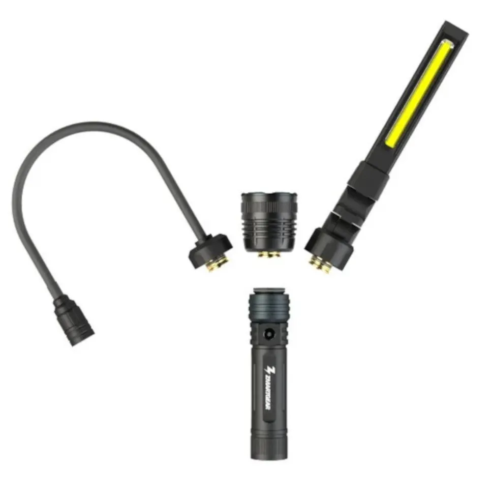 Zmartgear - 3-i-1 Arbejdslampe & Lommelygte